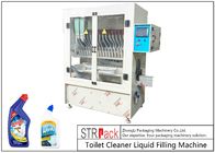 Riempitore alta tecnologia verticale liquido automatico della macchina di rifornimento di alta precisione per candeggiante/acido