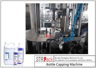Tappatrice rotatoria rotatoria della tappatrice/4 teste della bottiglia per i coperchi a vite di plastica