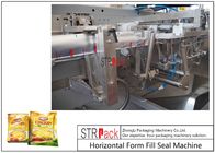 Macchina imballatrice industriale della borsa di polvere prodotto chimico/dell'alimento con il servo riempitore determinato della coclea