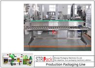 I prodotti chimici imbottigliano la linea tipo di rotolamento trasportatore della macchina imballatrice dell'imballaggio di Catonning del manuale