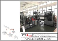 Capacità industriale automatica della macchina imballatrice del contenitore di cartone la grande per la bottiglia/può