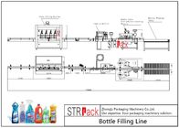 Linea dell'imbottigliamento dei prodotti chimici/linea detergente di schiumatura della macchina di rifornimento con la servo macchina di rifornimento