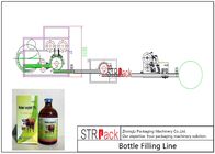 Linea dell'imbottigliamento del liquido della medicina veterinaria/linea liquida della macchina rifornimento della bottiglia