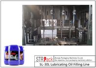 Linea di riempimento automatica 5L dell'olio lubrificante - la rete 30L pesa la macchina di rifornimento