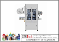 Etichettatrice automatica della manica della bottiglia dell'ANIMALE DOMESTICO/del PVC 150 bottiglie/min