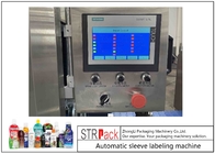Etichettatrice automatica per bottiglie di riscaldamento dell'applicatore di guaine termoretraibili a tunnel del vapore