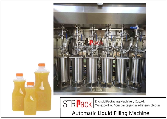 Macchina di rifornimento liquida multifunzionale su misura per il tipo del succo/primavera/pasta con controllo dello SpA