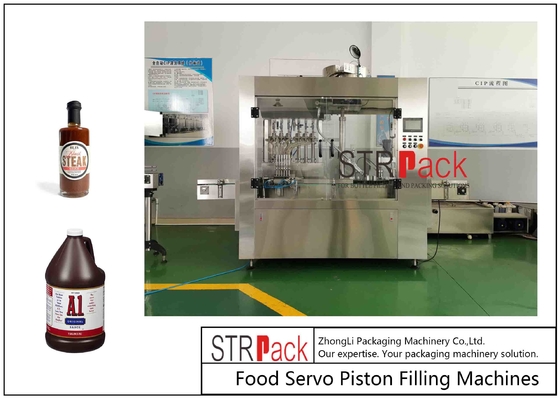Macchina di rifornimento lineare del riempimento per gravità della bottiglia per l'imballaggio del liquido viscoso e dello sciampo chimico quotidiano detergente