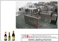 Capacità ad alta velocità rotatoria automatica 300 BPM dell'etichettatrice della bottiglia con servo guidato