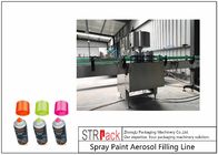 Linea pneumatica linea di riempimento ISO9001 dell'imbottigliamento dell'aerosol della pittura di spruzzo